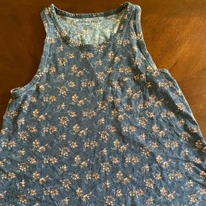 American eagle floral tank top